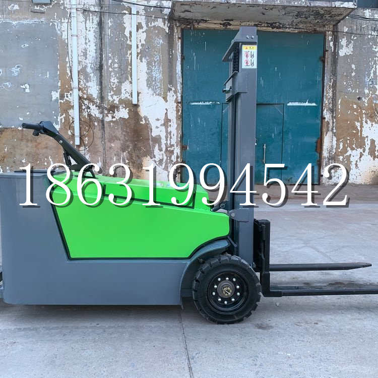 象山区小型电动叉车1吨2吨步行站驾式电瓶堆高充电装卸车液压升降车铲车